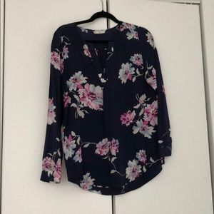 Joie Floral Silk Top